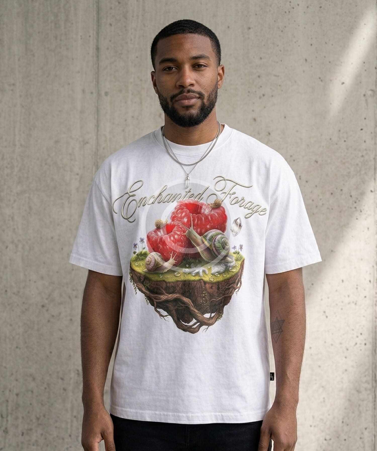 Enchanted forage fantasy tee - Image 2