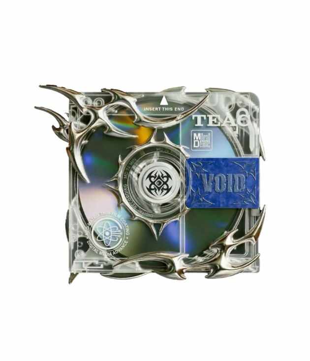 Void mini disc art piece