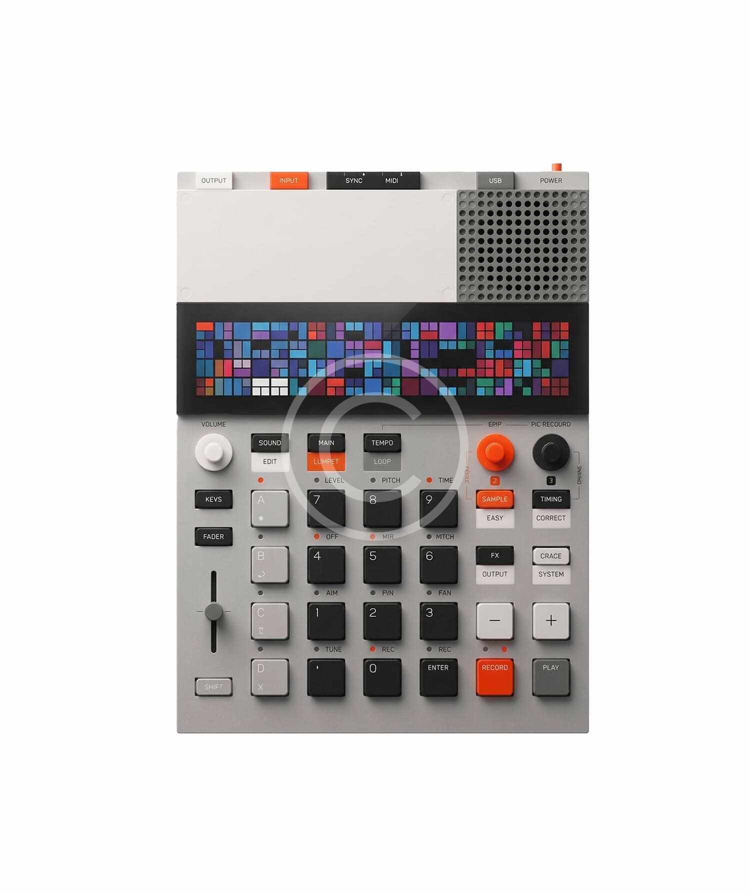 Compact sample sequencer
